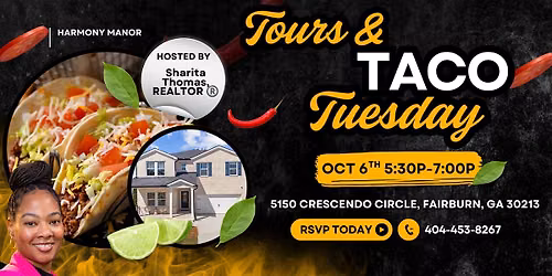 Tacos & Tours: New Construction Homebuying & Tours