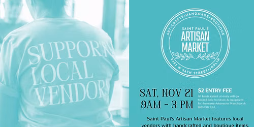 2026 Saint Paul's Artisan Market