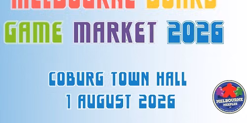Melbourne Board Game Market 2026