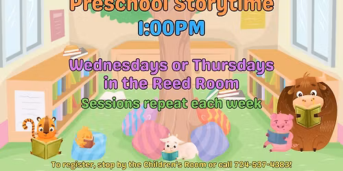 Preschool Storytime