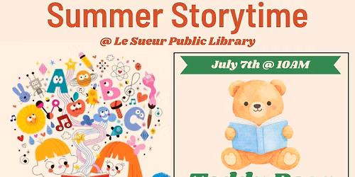 Summer Storytime: Teddy Bear