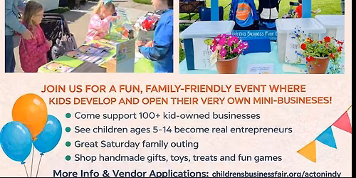 Children Business Fair, Carmel