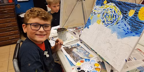 Summer Workshops - Painting and Clay - Recreating a Masterpiece