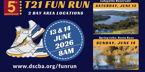 T21 Fun Run - Lafayette Reservoir
