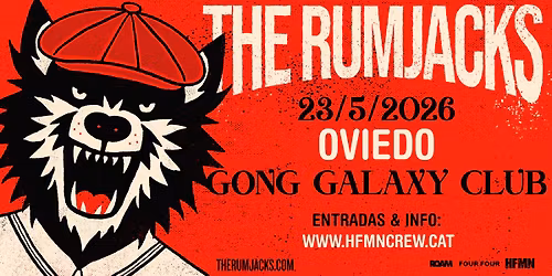 The Rumjacks (23\/05\/2026) OVIEDO @ Gong Galaxy Club