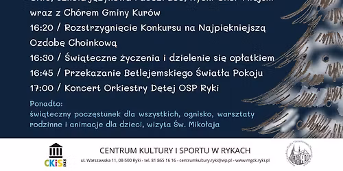 WIGILIA MIEJSKA - RYKI 14 GRUDNIA 2025 R.