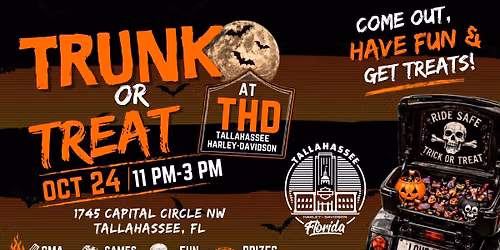 Trunk or Treat at Tallahassee Harley-Davidson!