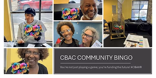 CBAC COMMUNITY BINGO  & GAME SATURDAYS