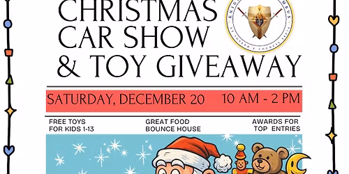 Knights of Columbus - Car Show and Toy Giveaway 