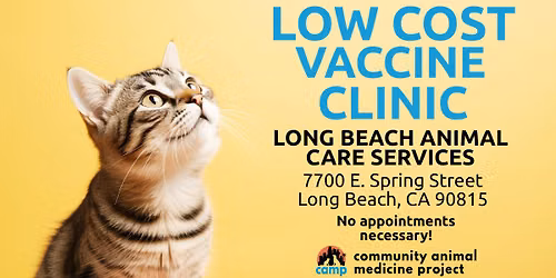 CAMP Mobile Pet Vaccination Clinic (No appointments necessary)