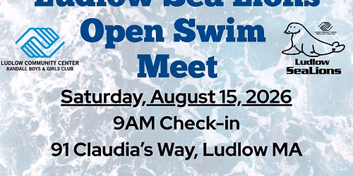 Ludlow Sea Lions Open Swim Meet