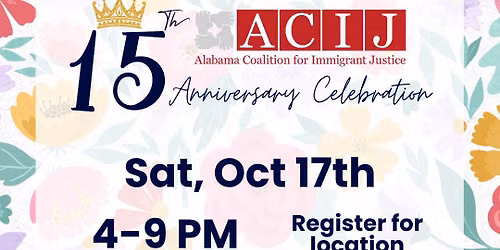 ACIJ 15th Anniversary Celebration