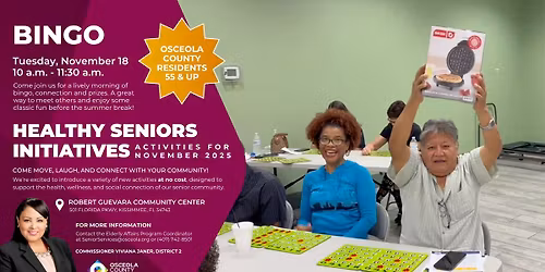 Round 2 of FREE Bingo games in November! 