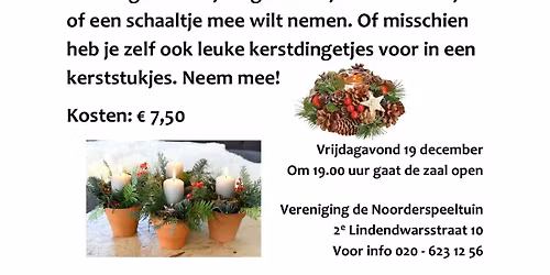 Kerst Stukjes maken