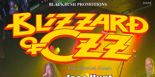 Blizzard of Ozz + Isac Hunt + TSE @ The Athletic Club Rushden