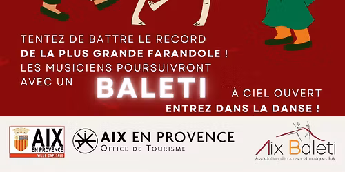La Grande Farandole d'Aix suivie d'un bal - Record du monde