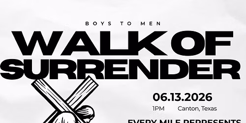Walk Of Surrender 