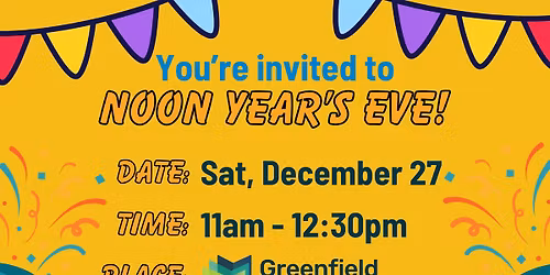 Noon Year's Eve Party