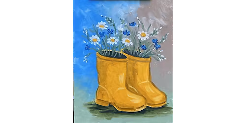 April Showers May Flowers  - Paint and Sip in Orange County | Classpop!\u2122