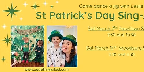 St. Patrick's Day Sing-Alongs with Leslie