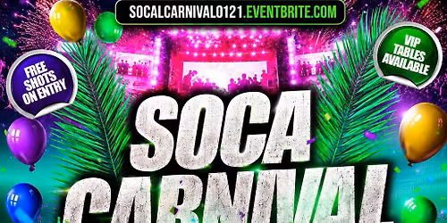 Soca Carnival - Birmingham Party