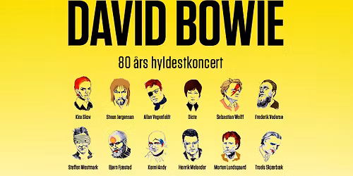 David Bowie 80 \u2013 En hyldestkoncert \/ TRAIN