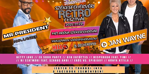 Sz\u00e9kesfeh\u00e9rv\u00e1ri Retro Fesztiv\u00e1l\u2b50MET Ar\u00e9na