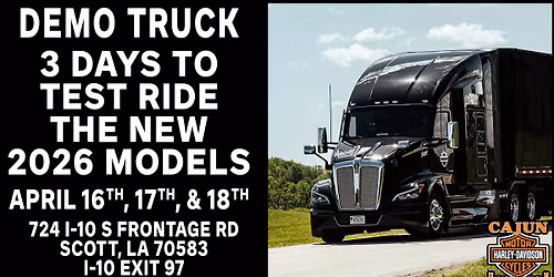 Harley-Davidson Demo Truck