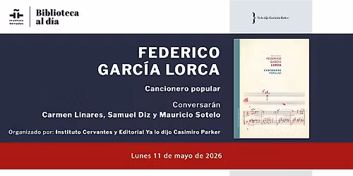 \u00abCancionero popular\u00bb, de Federico Garc\u00eda Lorca