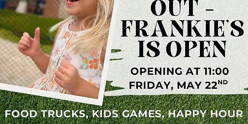 Fun Friday at Frankie\u2019s \u2600\ufe0f