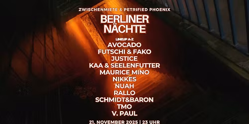 Zwischenmiete x Petrified Phoenix \u2013 Berliner N\u00e4chte