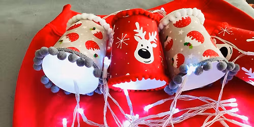 Christmas Fairy Light Lantern workshop