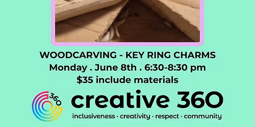 Woodcarving - Keychain Charms