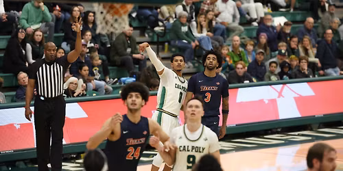 Parking Cal State Fullerton Titans at Cal Poly Mustangs Mens Basketball