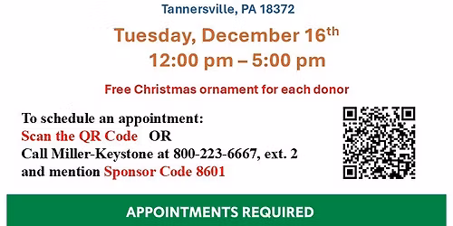 Holiday Blood Drive