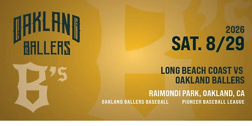 Oakland Ballers vs. Long Beach Coast
