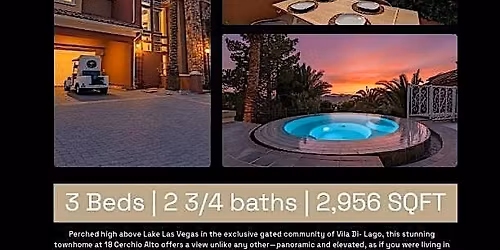 Lake Las Vegas Elevation A Broker's Open For Elevated Content