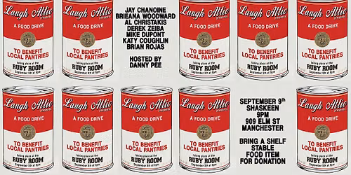 Comedy Show Food Drive at Shaskeen Pub
