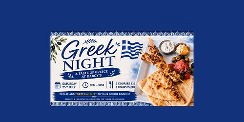 Greek Night at Darcy's