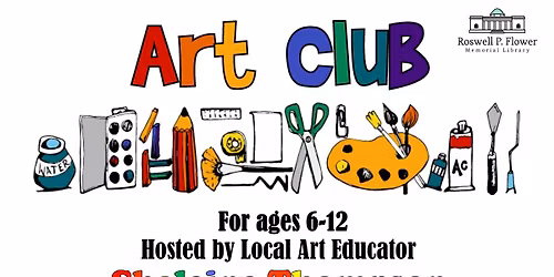 Ages 6-12 Art Club