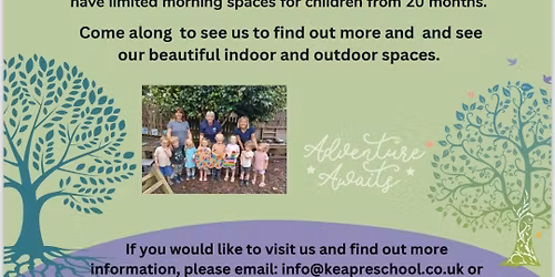 Kea Preschool Open Morning