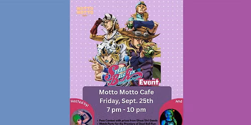 Jojo's Bizarre Cafe!