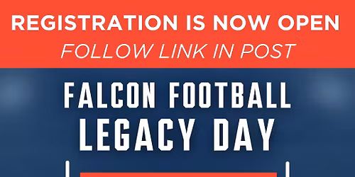 Falcon Football Legacy Day! Build the Future Celerbation