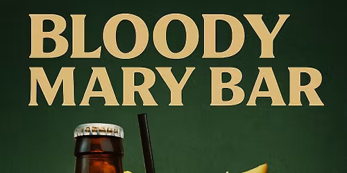 Build a Bloody Mary bar! 