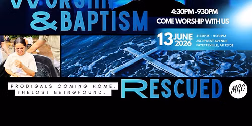 RESCUED: DICKSON STREET BAPTISM