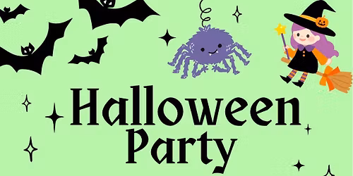 Halloween Party - Sunday 2nd November