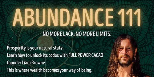 ABUNDANCE 111 with Liam Browne