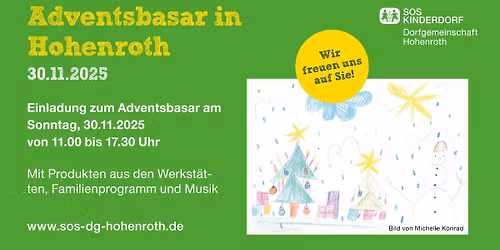 Adventsbasar 2025 in Hohenroth \u2013 Handwerk, Musik & Weihnachtsfreude