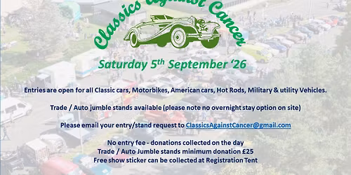 Classics Against Cancer 2026