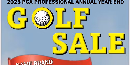 2025 Golf Clearance Sale